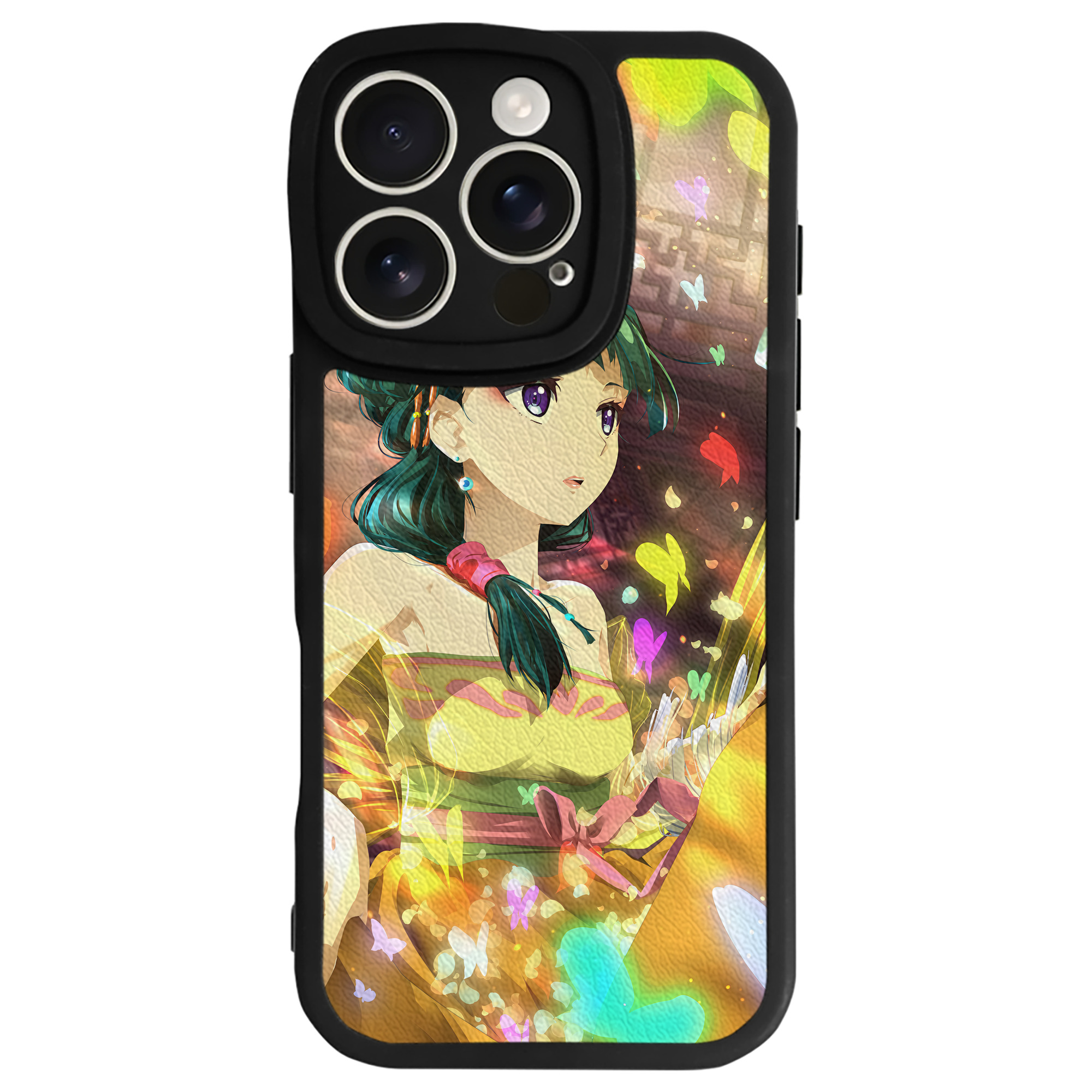 （画像用） 薬屋のひとりごと The Apothecary Diaries 【iPhone 16シリーズ対応】シリコンスマホケース（レザー調） 材質：シリコン